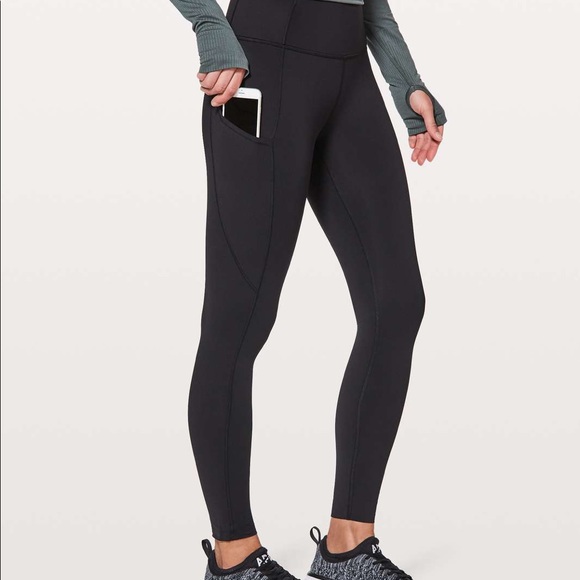 NWT- Lululemon Fast and free HR tight 25” - Picture 3 of 5
